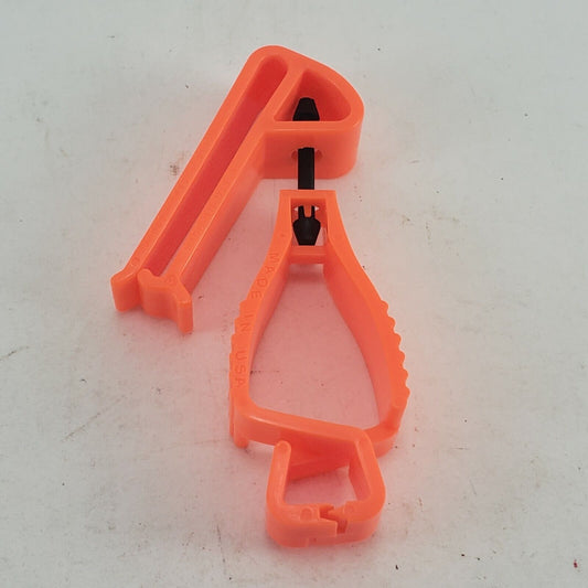 1950s Knickerbocker Teddy Bear Red Plush Toy Rubber Nose Button Eyes Collectible