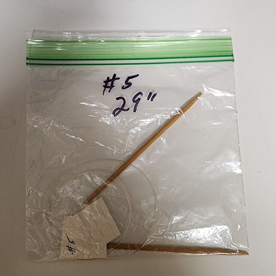 Circular Knitting Needle Bamboo Plastic Metal Size 0 - Size 7 Length 16" - 32"