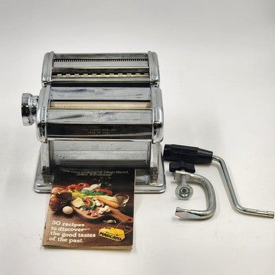 Marcato Atlas Model 150 Tipo Lusso Pasta Maker Italy Deluxe NOS Vintage 1970's