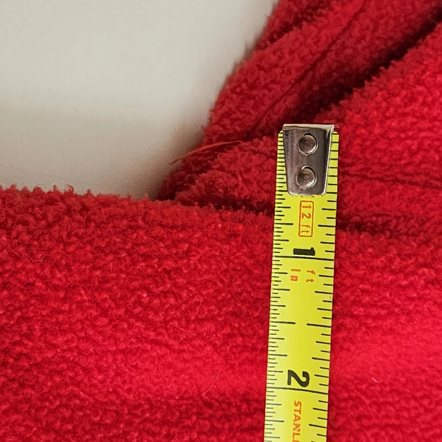 Marlboro Reversible Fleece Pullover Red & Black Plaid Men’s XL Half Zip 90s