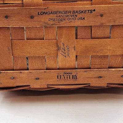 Longaberger 2000 Mother's Day Early Blossom Basket Fabric Liner Protector 11"