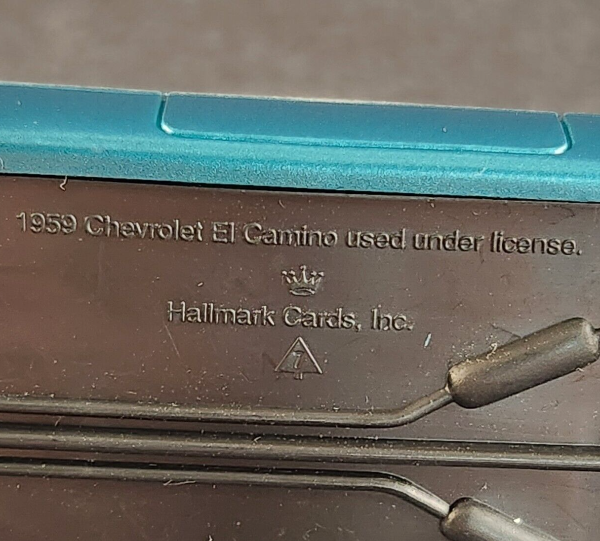 Hallmark 1959 Chevrolet El Camino All American Trucks Holliday Ornament 4" 2001