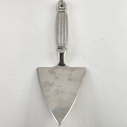 GSA Godinger Silver plate Cake Knife Dessert Server 12 inch Wedding Service