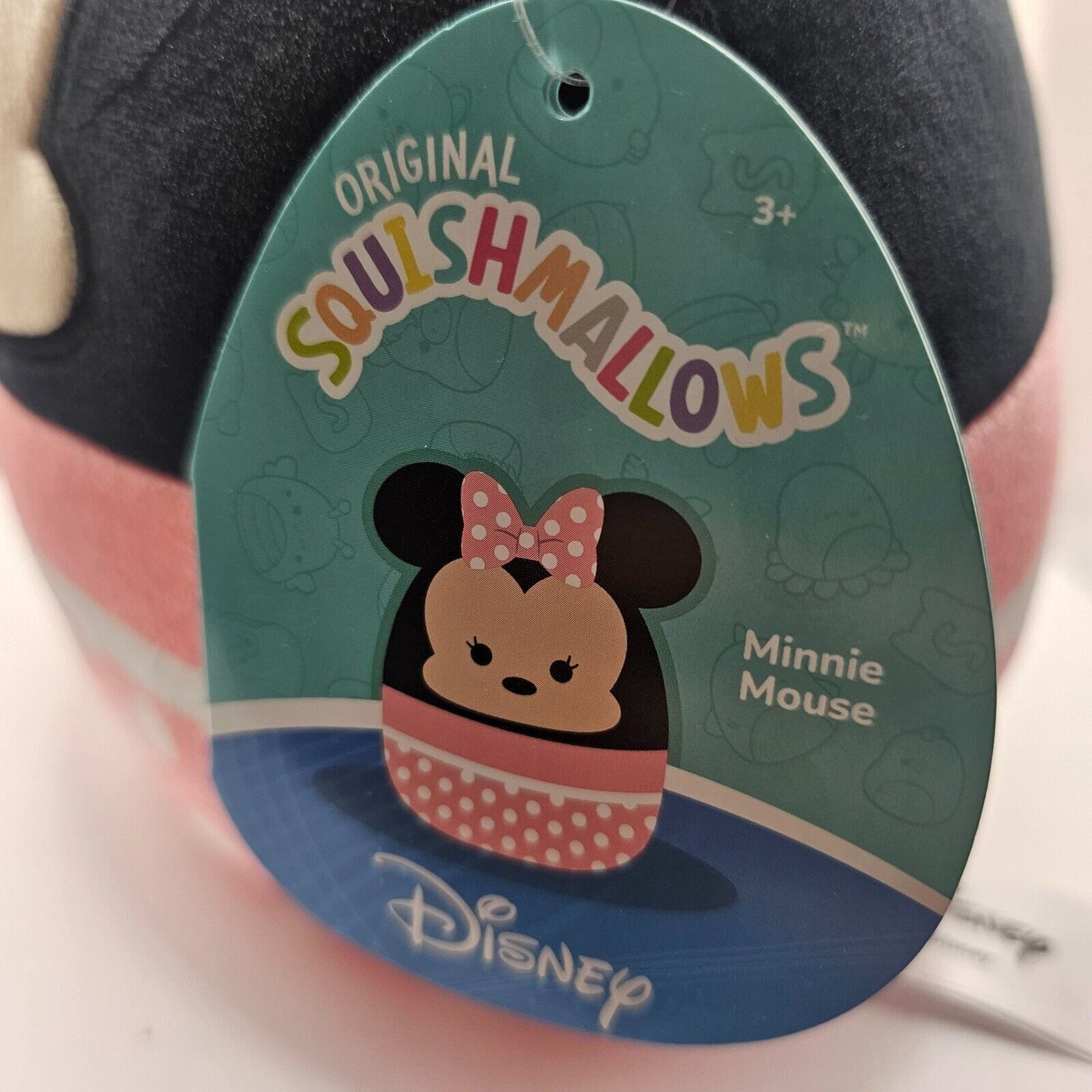 Squishmallows Minnie Mouse Jazwares Disney NEW Baby Pink White 8" Tag NWT