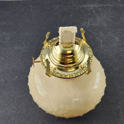 Lamplighter Farms Traditional Oil Lamp Hurricane Globe 13" Tall NOS 1999
