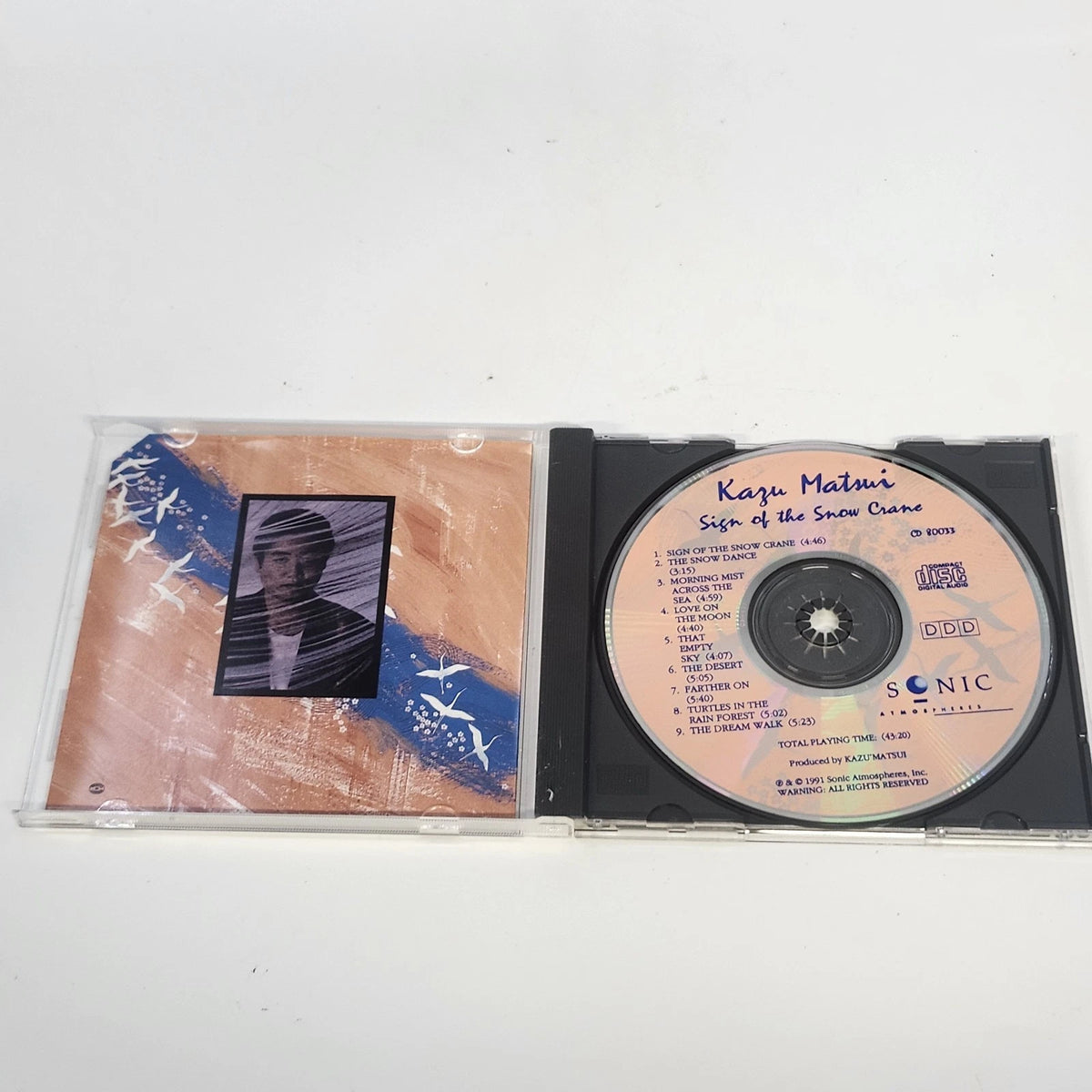 Kazu Matsui 5 CD Bamboo The Wind Tribal Mozart Schubert Snow Crane Jazz Fusion