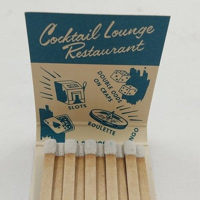 Holiday Casino On the Strip Las Vegas Nevada Vintage Souvenir Matchbook Vintage