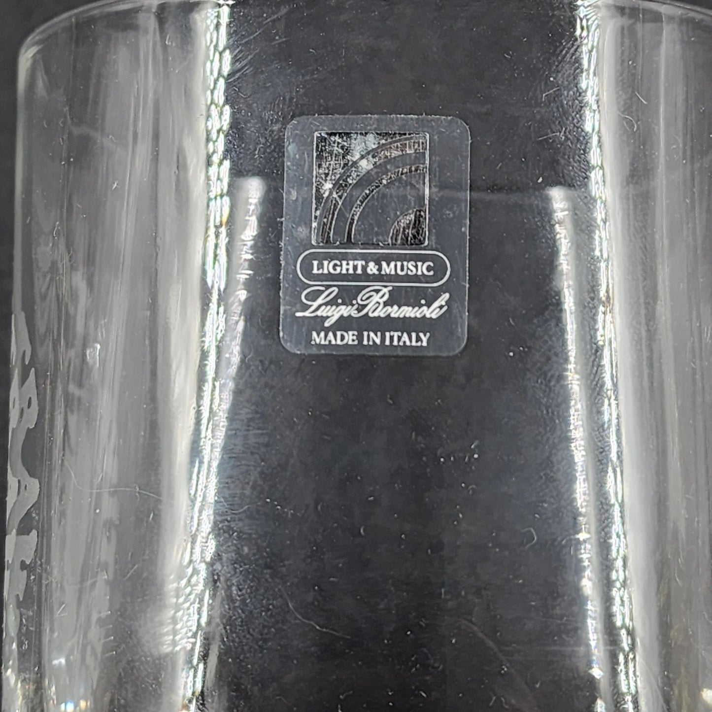 Luigi Bormioli Strauss Double Old Fashioned Glasses 12oz Clear Crystal Strawberry Fest