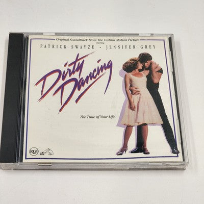4 Orig Movie Soundtrack CDs Dirty Dancing FOOTLOOSE Saturday Night Fever GREASE