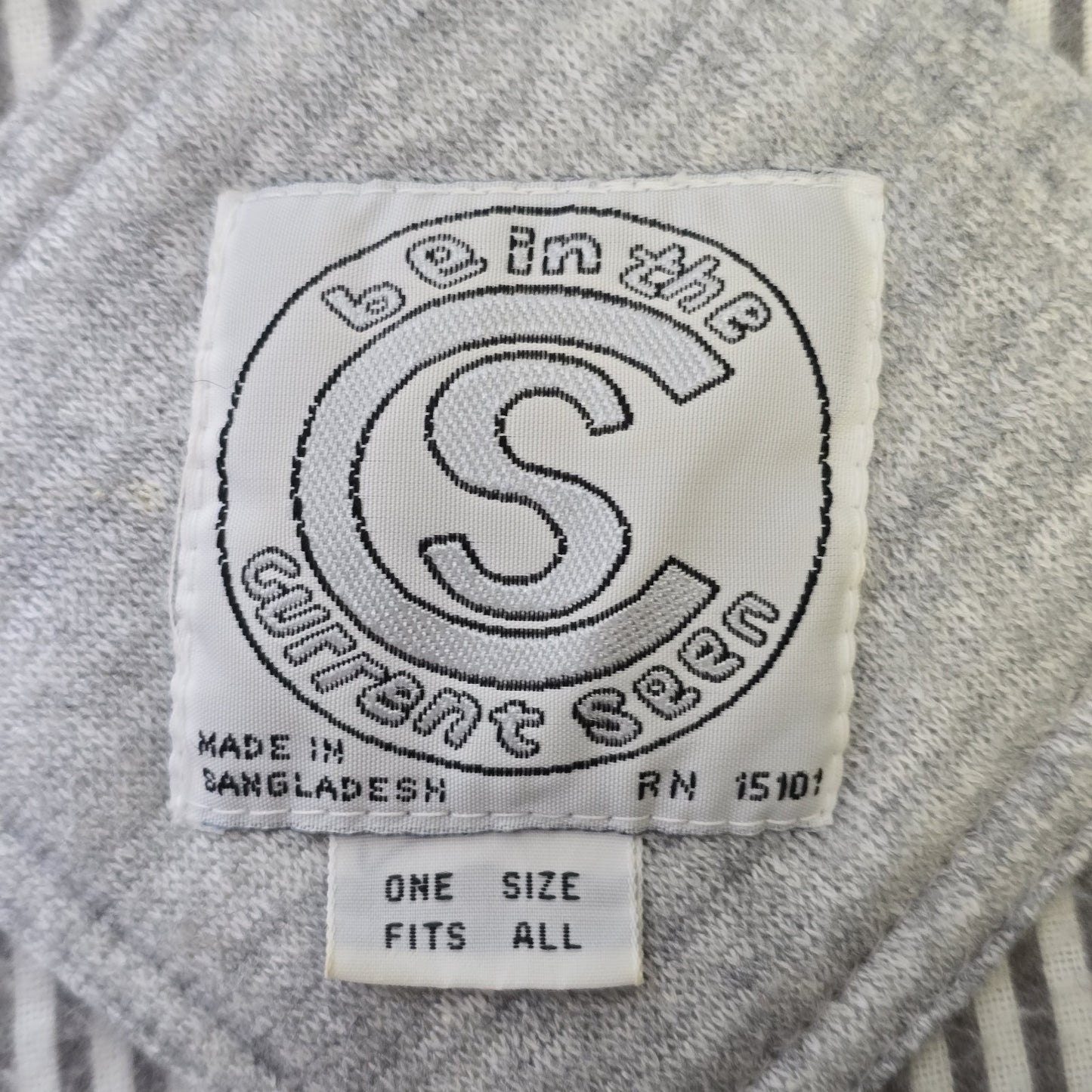 Be In The Current Scene Jacket 80’s Gray One Size Pockets Button Up Bangladesh