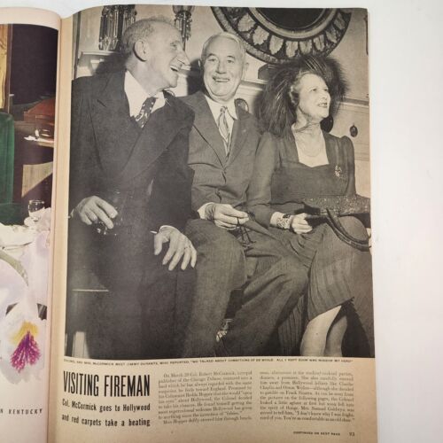 Life Magazine April 7 1947 West Hartford CT Sunday School Pupils plus FDR Family