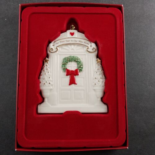 Lexon First Year in First House 4" Porcelain Ornament Boxed New Undated