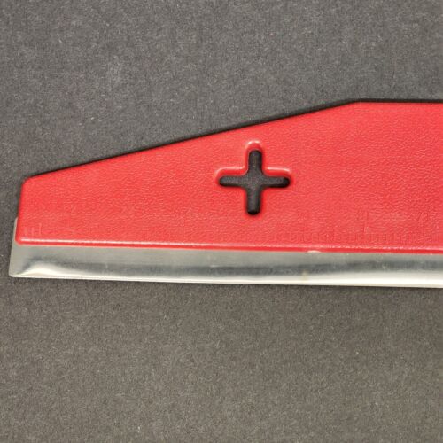 Red Multipurpose Painter's Trim Guard 24" Size Metric and Std Marks Blade Guard