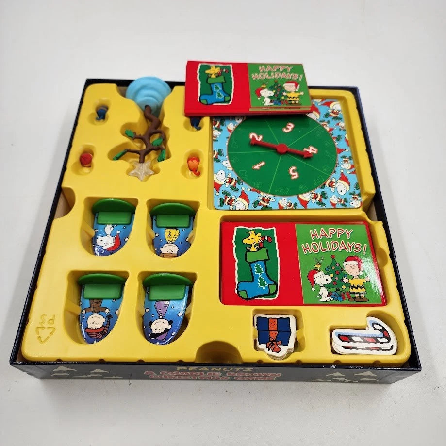 Peanuts Board Game 2008 Fundex Snoopy Kids Boxed "A Charlie Brown Christmas"