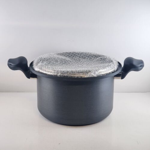 Hard Anodized Nonstick 7 Qrt 10" Dutch Oven With Basket and Lid