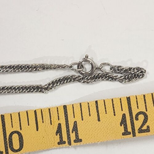 Gold Tone Twisted Rope Chain Necklace 24" Long