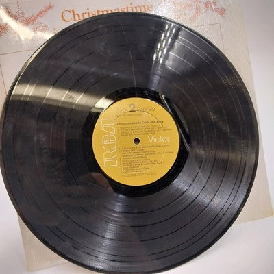 Christmastime in Carol & Song Stereo RCA PRS-271 Vinyl LP Record Special Edition