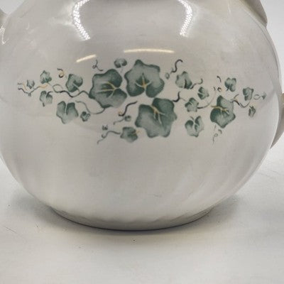 Corelle Coodinates Callaway Ivy Stoneware Teapot w/ Lid 5-Cup Corning Ware