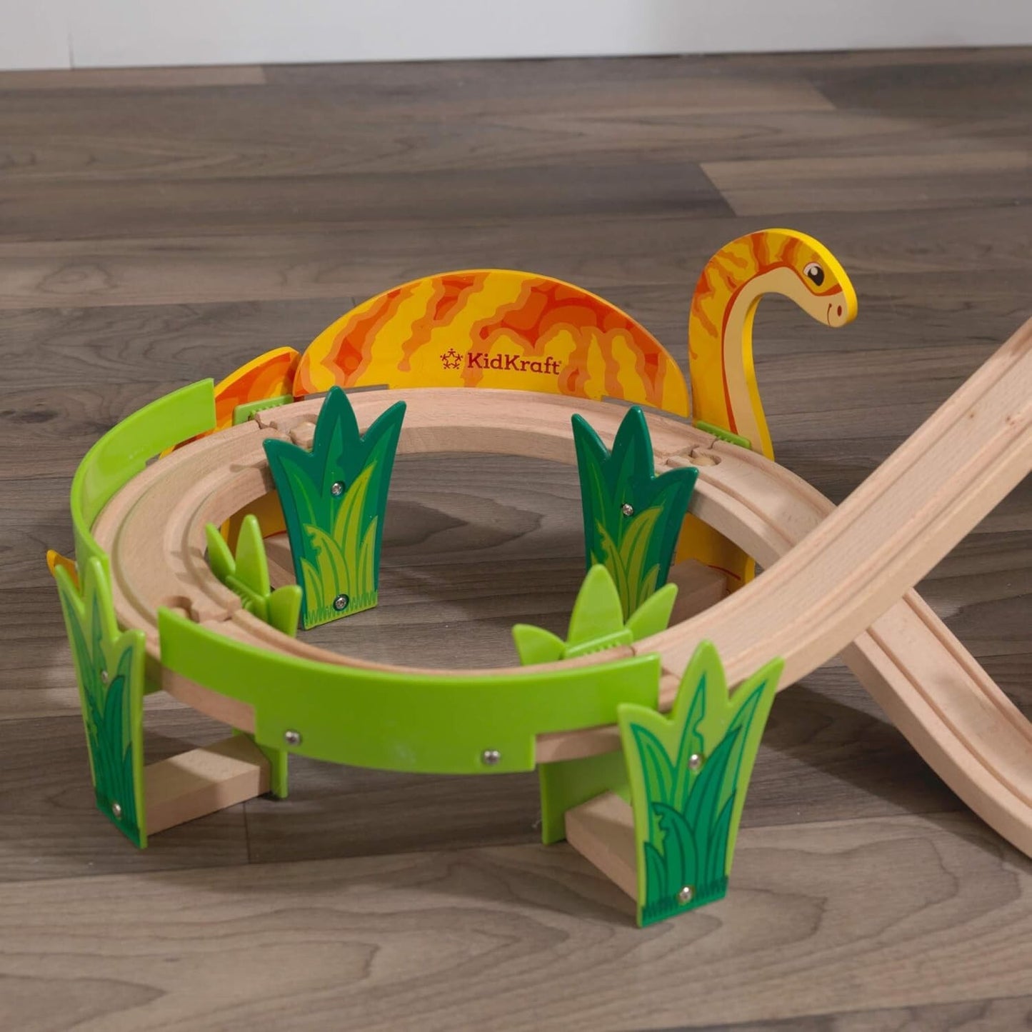 KidKraft Dino World Wooden Train Set Volcano Escape New in Box