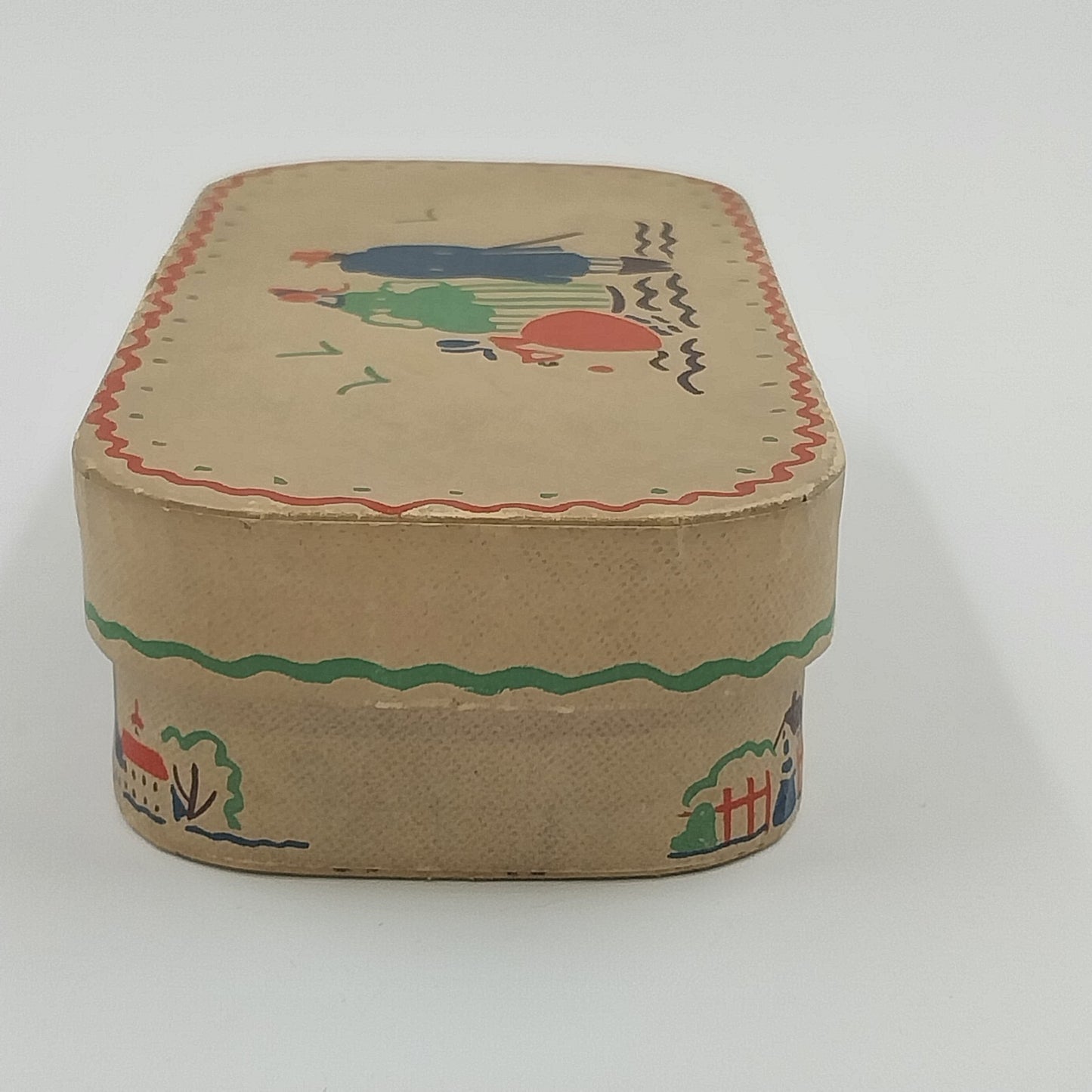 18th Century Old Colonial Fragrance United Toilet Goods Hand Soap Box Empty USA