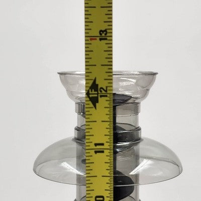 American Era Hot Chocolate Melting Fondue Fountain 3 Tier 12.5" Tall with Box