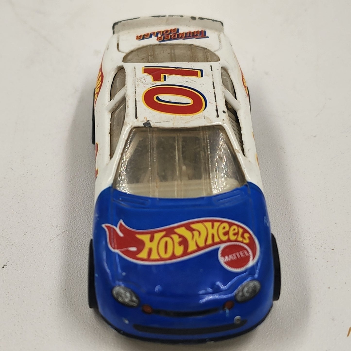 Mattel Hot Wheels #01 Thunder Roller NASCAR Racing Race Car Rare 1997 Vtg China