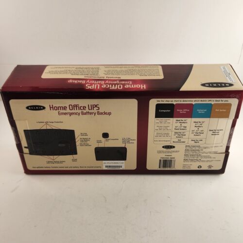 Belkin Home Office UPS Emergency Battery Backup 350VA Open Box NOS