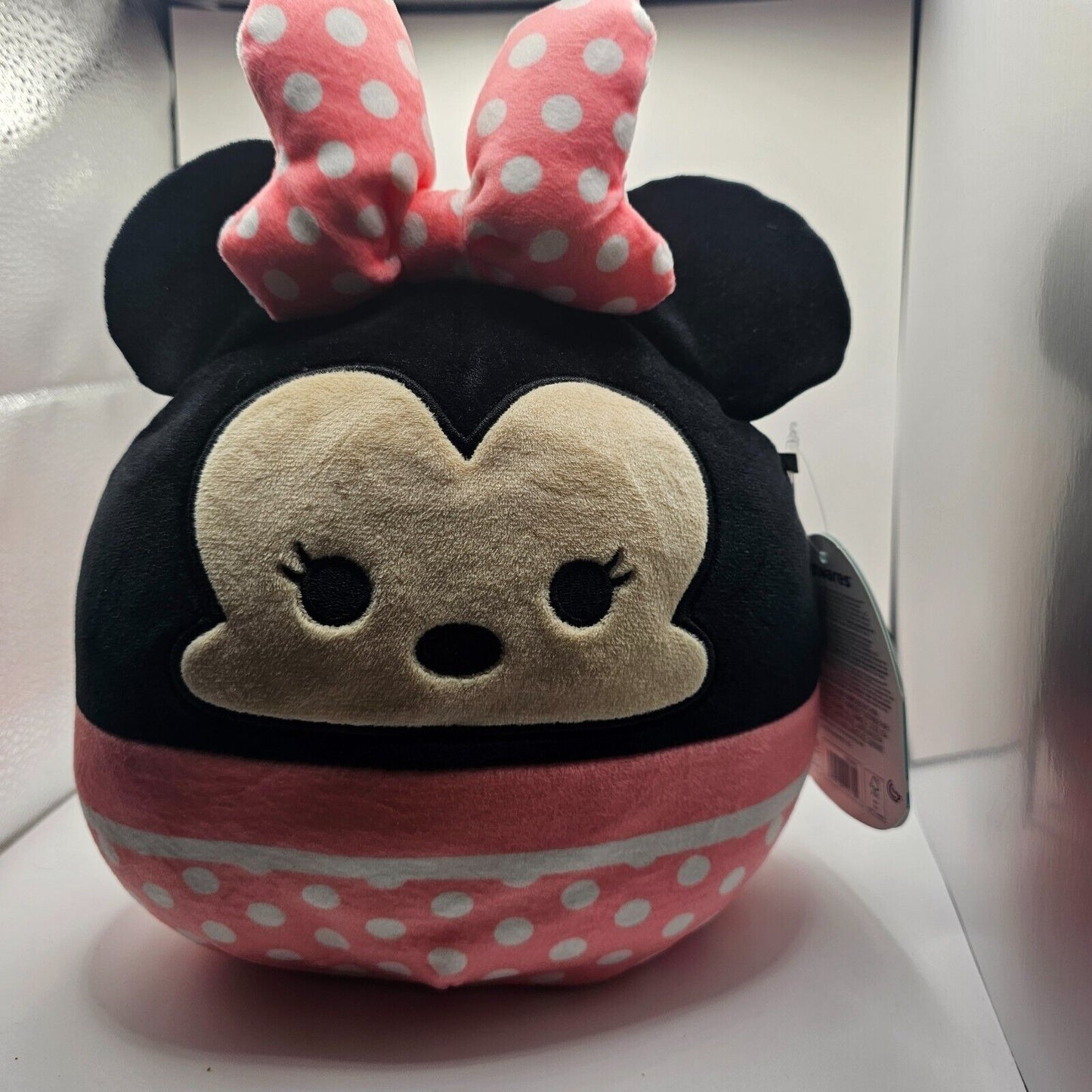 Squishmallows Minnie Mouse Jazwares Disney NEW Baby Pink White 8" Tag NWT