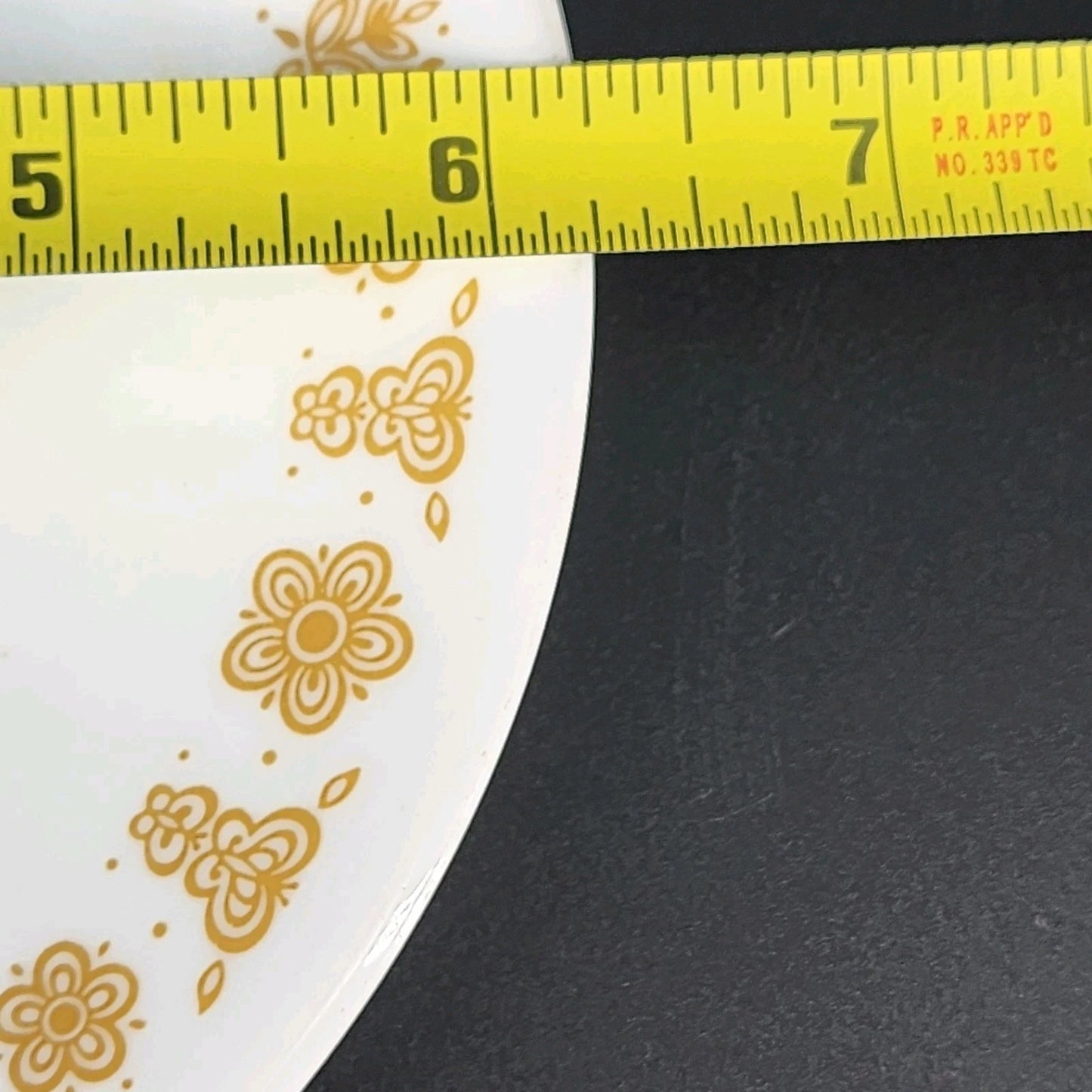 Corelle Butterfly Gold Cups Saucers Set 4 Vintage