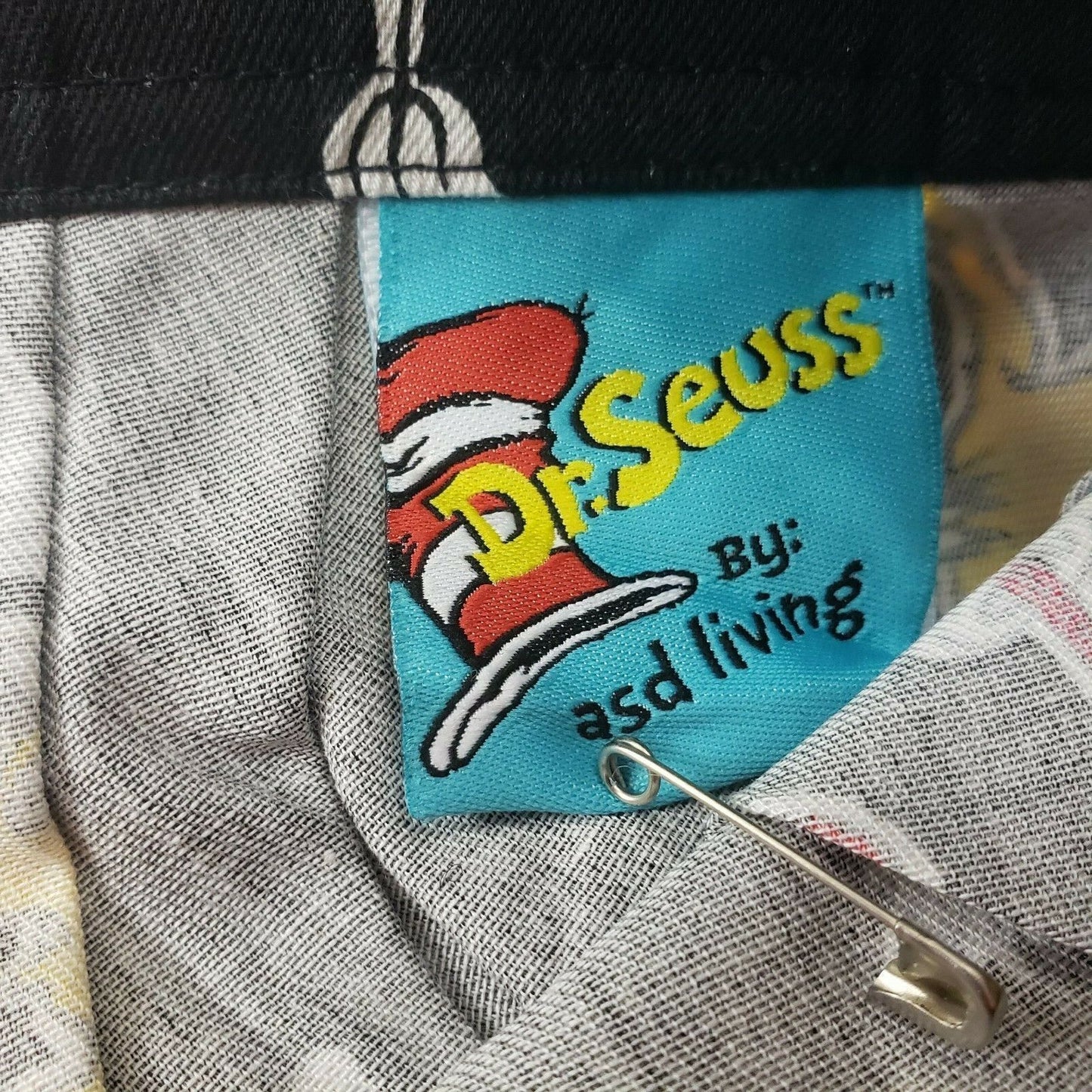 Kid's Chef's Hat Green Eggs & Ham Dr Seuss ASD Living Hook & Loop Sizing