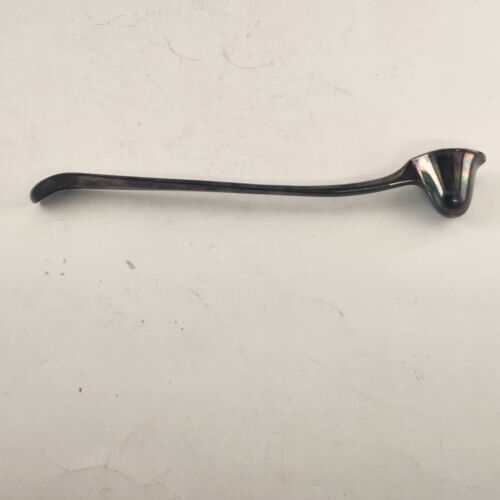Gerity Silver Plated Helmut Snuffer Heavy Plated Silver Original Box Felt Bag