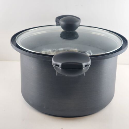 Hard Anodized Nonstick 7 Qrt 10" Dutch Oven With Basket and Lid