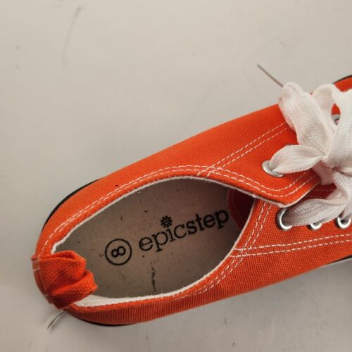 Epic Step Orange Comfort Tennis Shoes for Women Size 8