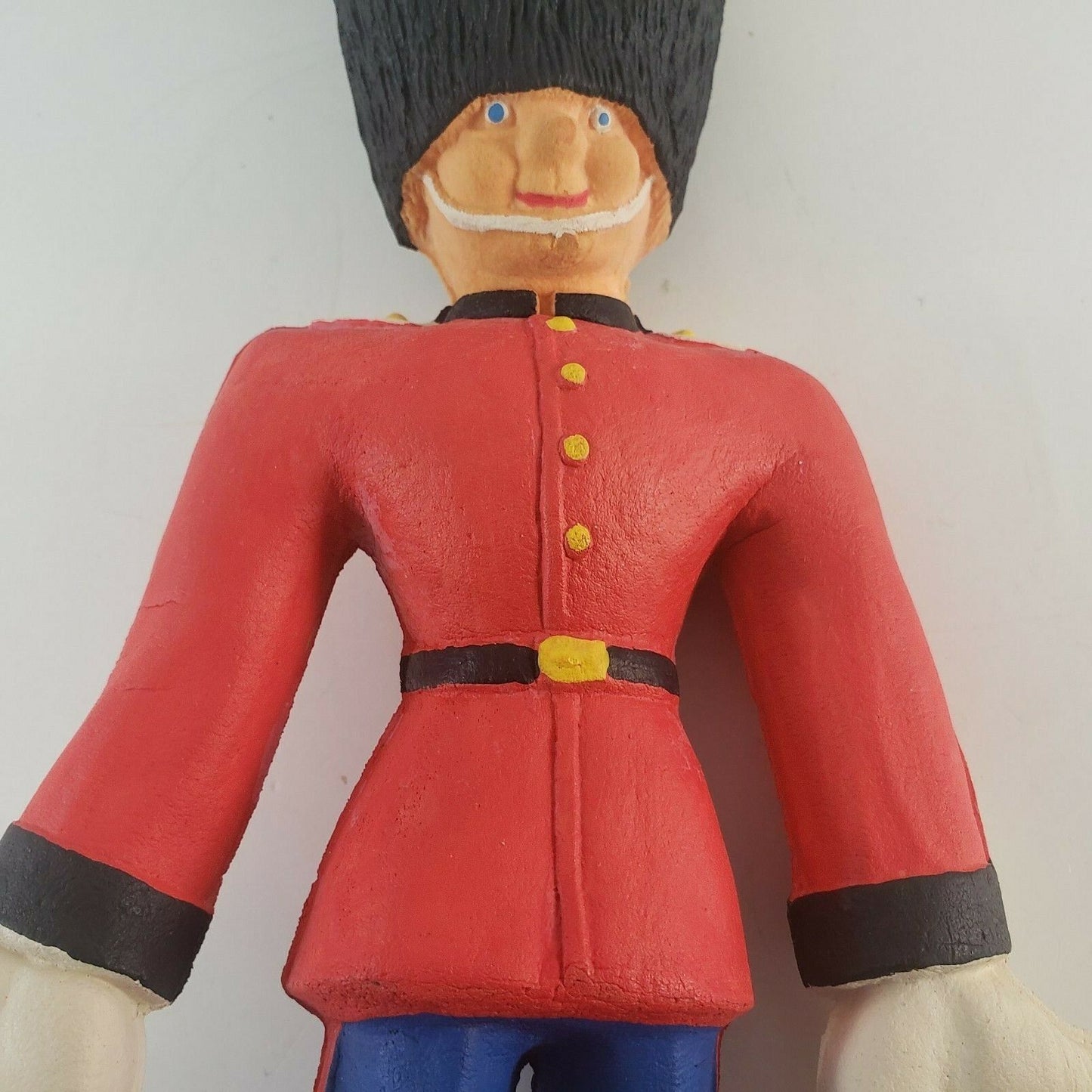 Toy Soldier Bendy Vintage Made England Rubber British Guard London Palace RARE