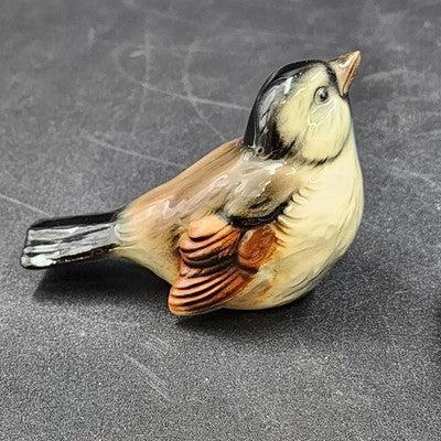 Set of 3 Goebel Sparrow Bird Figurines West Germany CV72 CV73 and CV74 2.75"x4"