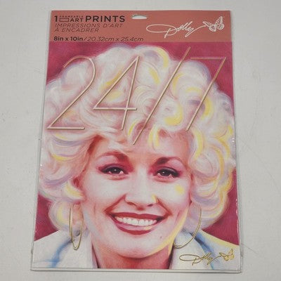 Dolly Parton Art Print Poster Close-up Portrait 8x10 American Greetings USA New