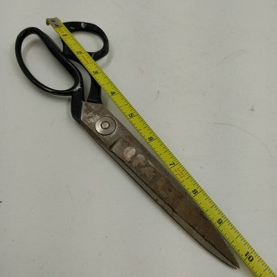 Wiss Inlaid USA No 20 Forged Steel 10" Heavy Duty Industrial Scissors Shears Vtg
