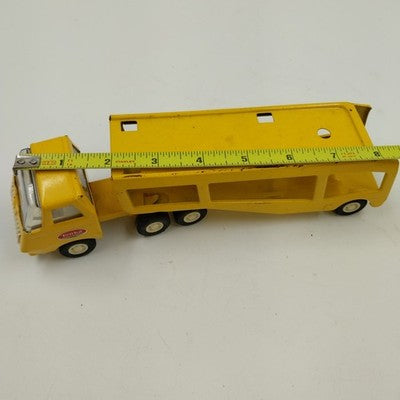 Tonka Pressed Steel Car Carrier Hauler Truck Auto Transporter 8.5" Vintage 1970s