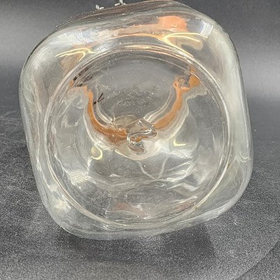 Bocal Le Parfait Wire Bail Canning Jar Super Glass Canister 1 Liter 8.5" Vintage
