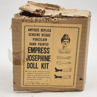 Empress Josephine Doll Kit Yield House Shackman Includes Head Arms Legs Pattern