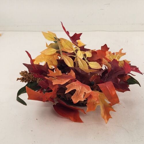 Silk Flowers Fall Autumn Decor Faux Floral Arrangement Craft Leaves Garland