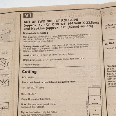 Simplicity 8214 Vtg Uncut Sewing Pattern Holiday Apron Kitchen Accessory 80s