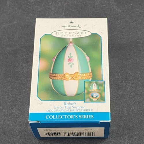 Hallmark Keepsake Collector's Series Ornament RABBIT Easter Egg Surprise 2000