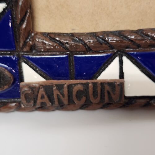 Cancun Vintage 8 x 10 Picture Frame Los Rancheros Restaurant MX Wall Standing