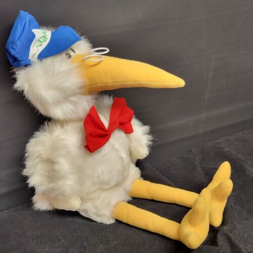 Vlasic Pickle Advertising Plush Animal Stuffed Doll Toy Bird 1989 Vintage
