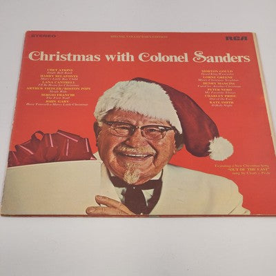 Christmas with Colonel Sanders LP Record 1969 Special Collectors Edition PRS-291