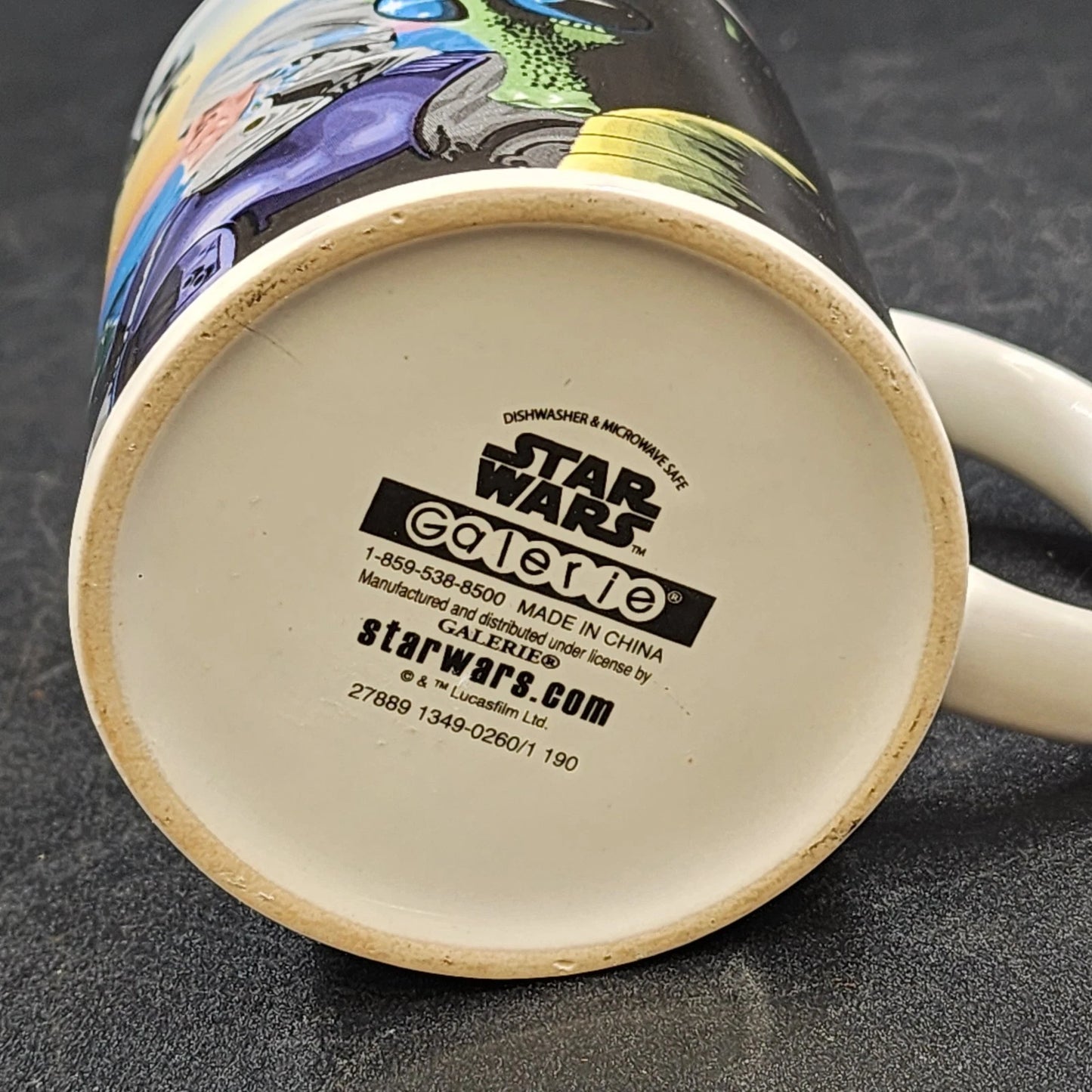 Star Wars Galerie Mug Boba Fett Dengar Greedo Lucasfilm 12 oz Cup 2014