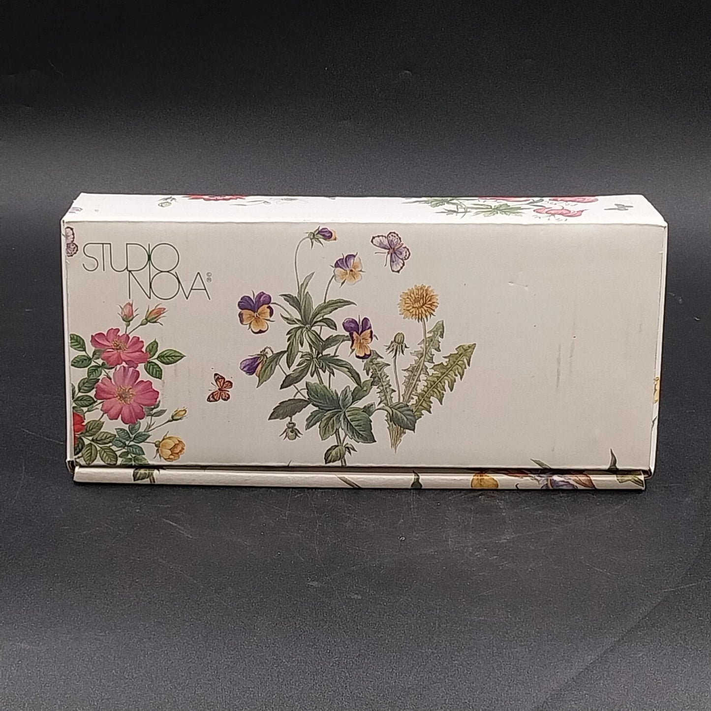 Studio Nova Garden Bloom Espresso Set 4 Demitasse Cup Saucer Y2372 NIB