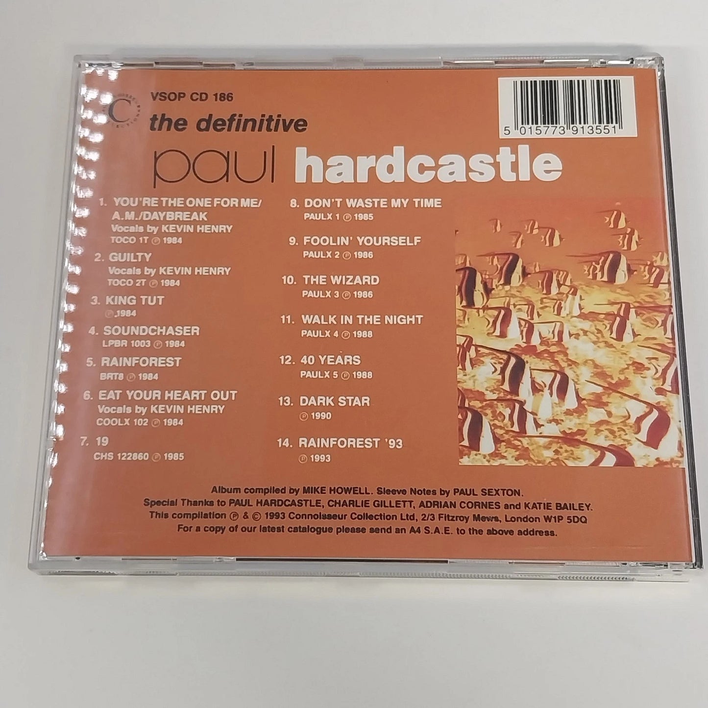 Paul Hardcastle 4 CD Lot Hardcastle II III Definitive Self Titled Smooth Jazz