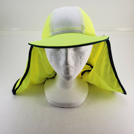 Uveto Gobi Over the Hat Yellow Safety Head Heat Stress & UV Face & Neck Shield